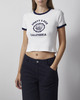 Sporty & Rich T-skjorte California Emblem Soft Ringer White L