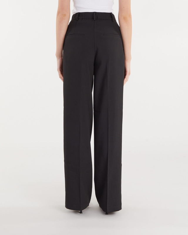 Dante6 Trousers Luca Wide Leg Pants Svart 5 (XL)