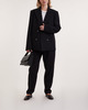 Teurn Studios Kavaj Double Breasted Jacket Svart 42