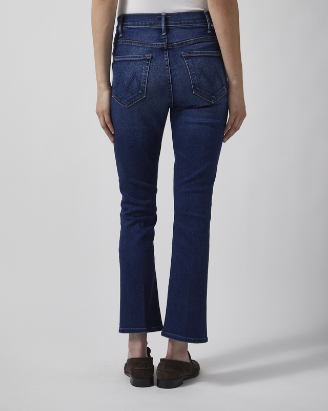 Mother Denim Jeans The Hustler Ankle Taking Chance Mid blue  30