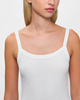 Filippa K Top Fine Rib Singlet White M