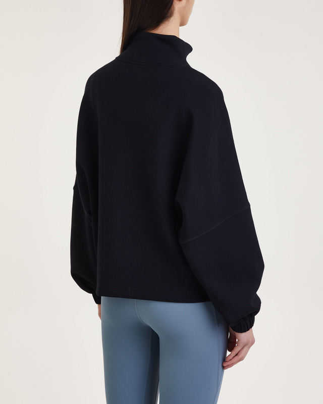 Varley Sweatshirt Ashbury Zip Through Svart M
