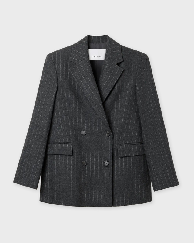 Dagmar Blazer classic pinstripe Pinstripe 36
