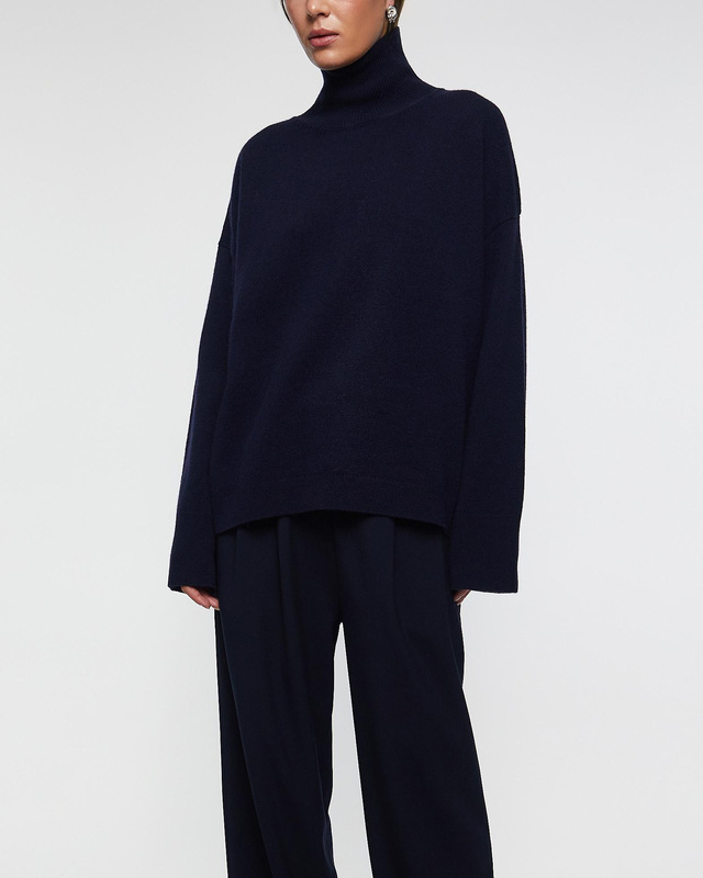 Wakakuu Icons Tröja Fuji Turtleneck Navy XL