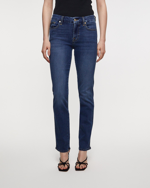 7 For All Mankind Jeans Kimmie Straight Duchess Mid blue  29