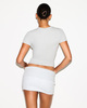 Skims T-shirt Cotton Jersey Light Heather Grey S
