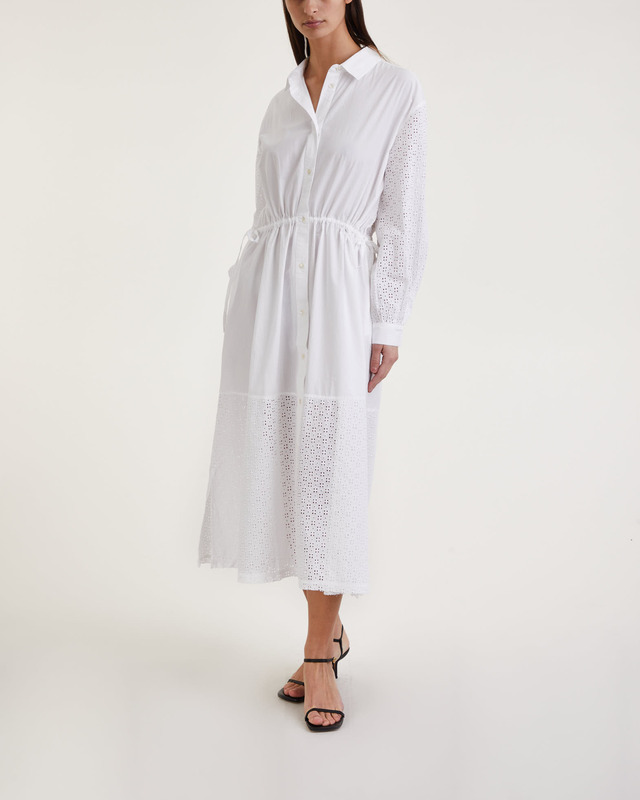 Skall Studio Klänning Ava Shirt Vit 34
