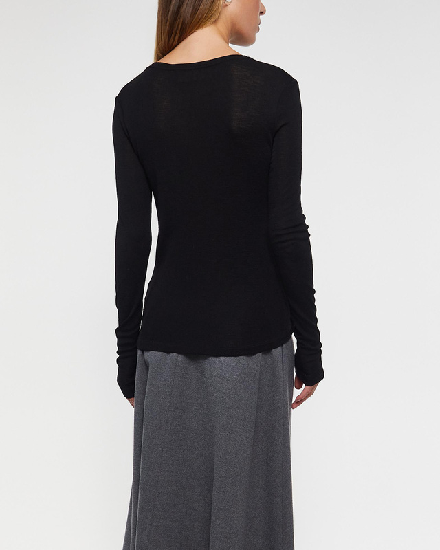 Wakakuu Icons Tröja Crew Neck Merino Wool Svart XL