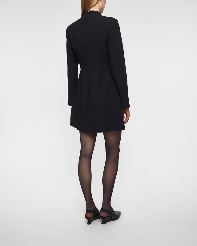 Malina Dress Leanna high neck mini Black 38