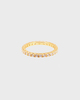 Izabel Display Colorful ring slim Guld/vit 52