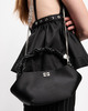 GANNI Väska Bou Bag Mini Soir Satin Svart ONESIZE