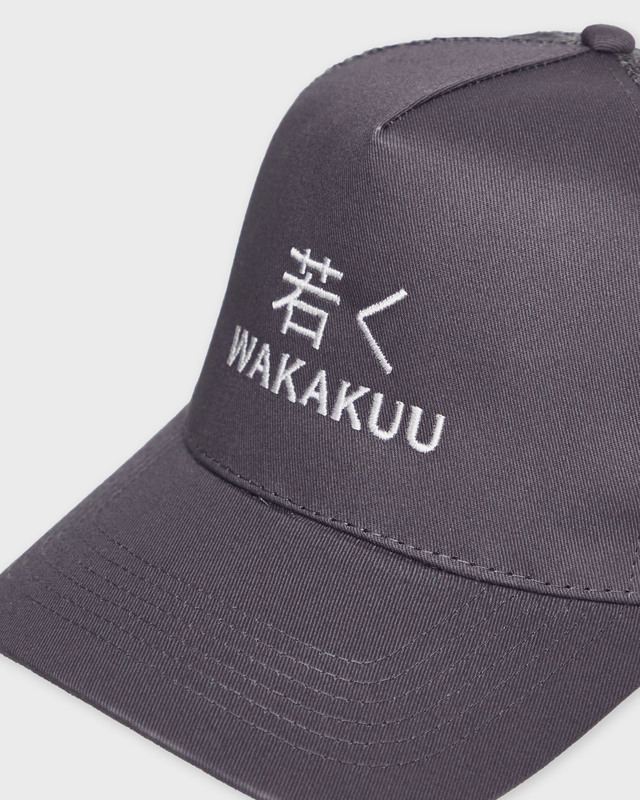 Wakakuu Cap Trucker Ljusgrå ONESIZE