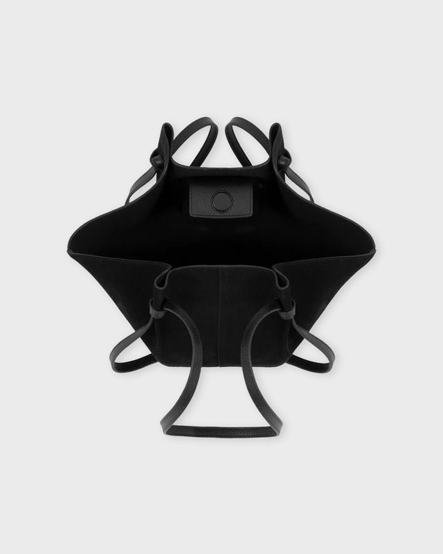 YUZEFI Bag Mochi Suede Black ONESIZE