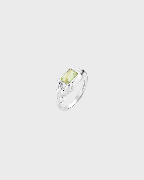 Ring Lemon Disco Silver 1
