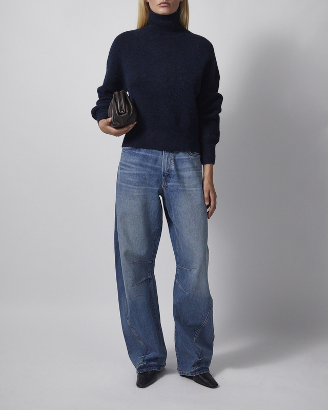 Samsøe Samsøe Polotröja Nola t-n 7355 Navy M