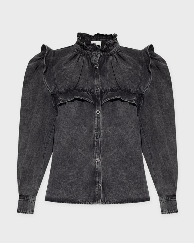 Isabel Marant Étoile Shirt Idety Faded black FR 42 (EUR 40)
