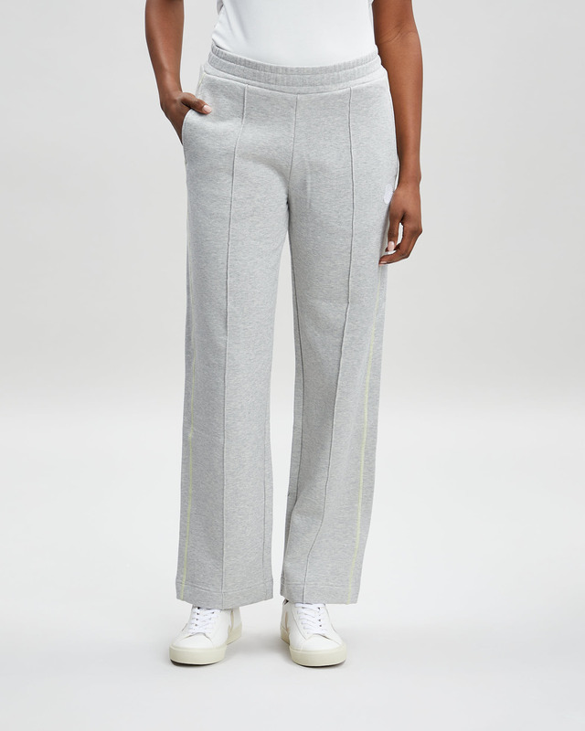 Moncler Byxor Logo Patch Trackpants Grå XXS