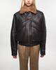 Magda Butrym Jacka Vintage Embossed Leather Bomber Brun FR 40 (EUR 38)