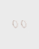Izabel Display Mini hoop  Silver/vit ONESIZE