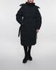 GANNI Jacka Tech Seersucker Puffer Svart XXS/XS