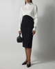 Jil Sander Nederdel 153 Black IT 42 (EUR 38)