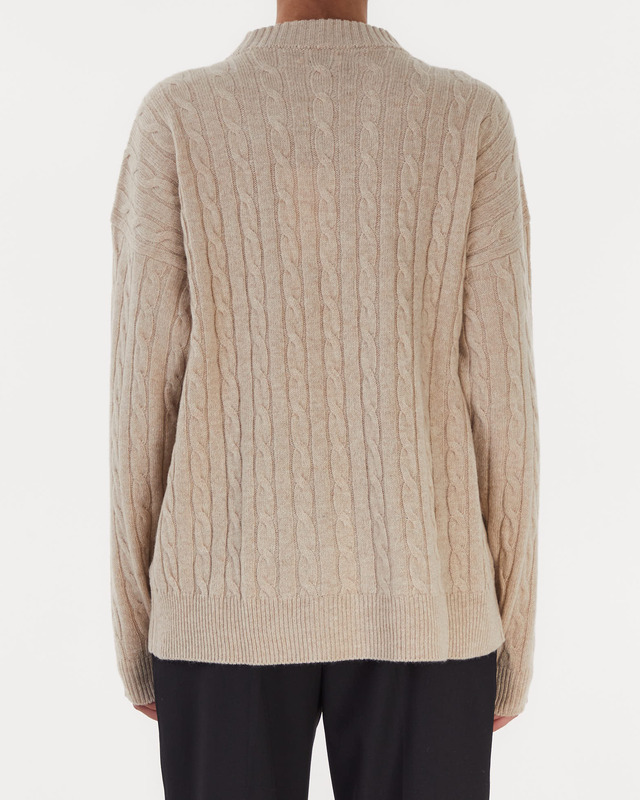 Filippa K Tröja Braided Grey melange L