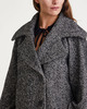 Ganni Coat Herringbone Wool  Svart 34