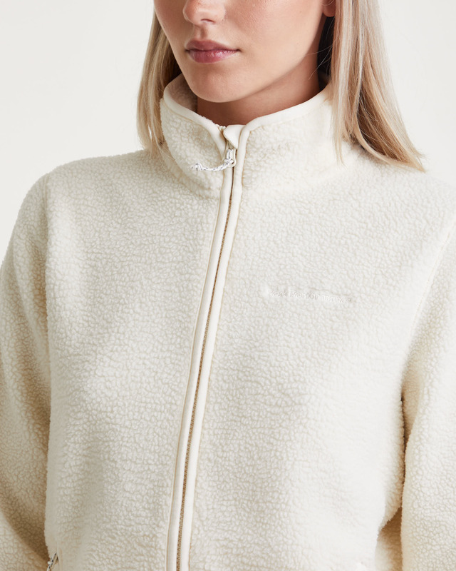 Peak Performance Jacka W Pile Zip  Offwhite M