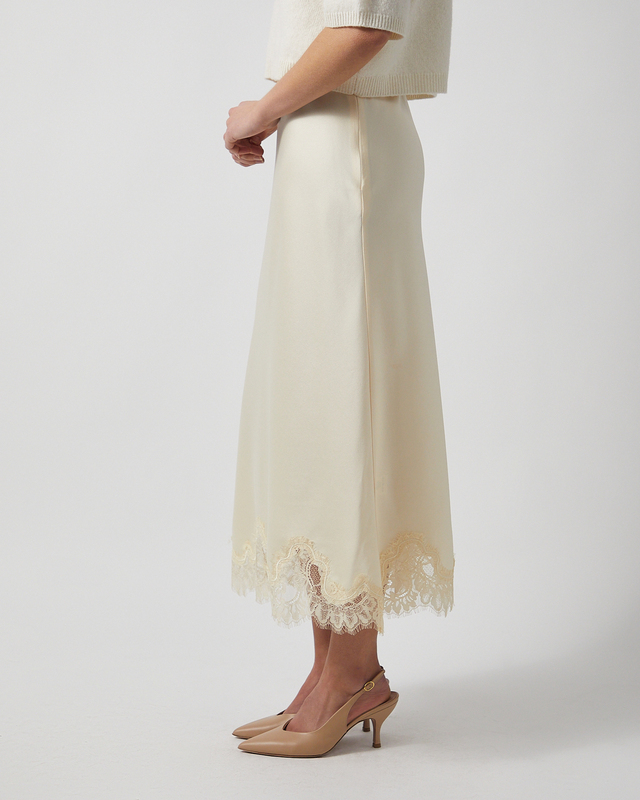 Wakakuu Icons Skirt Lior Lace Light yellow L