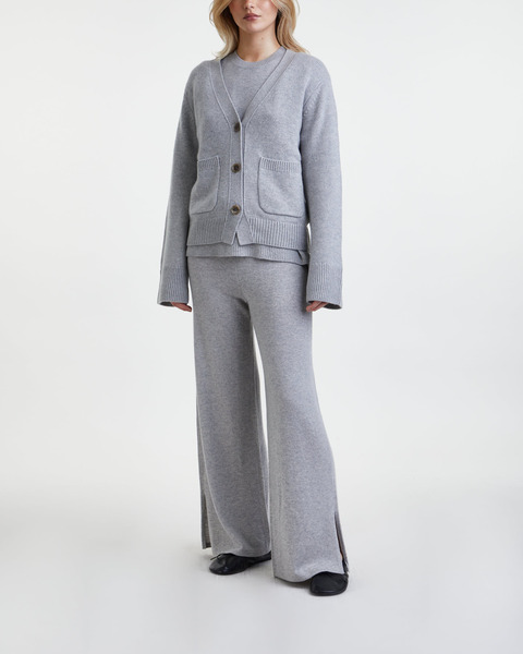 Kofta Danni Cashmere Grå 1