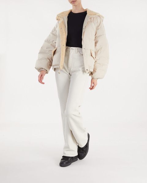 Ella Down Jacket Beige 2