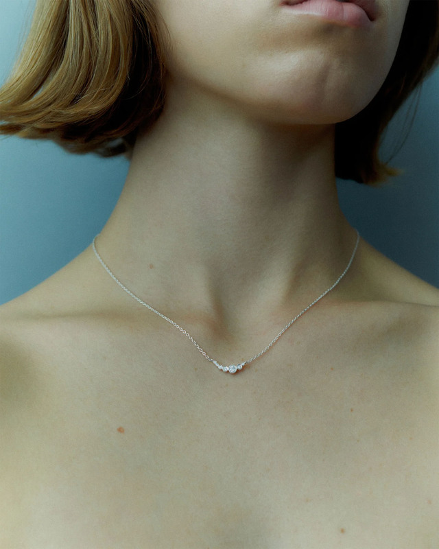 Ragbag Necklace Ottilia Siilver  Silver ONESIZE