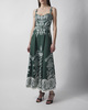 FARM Rio Dress Miranda Belt Buckles Maxi Grön S