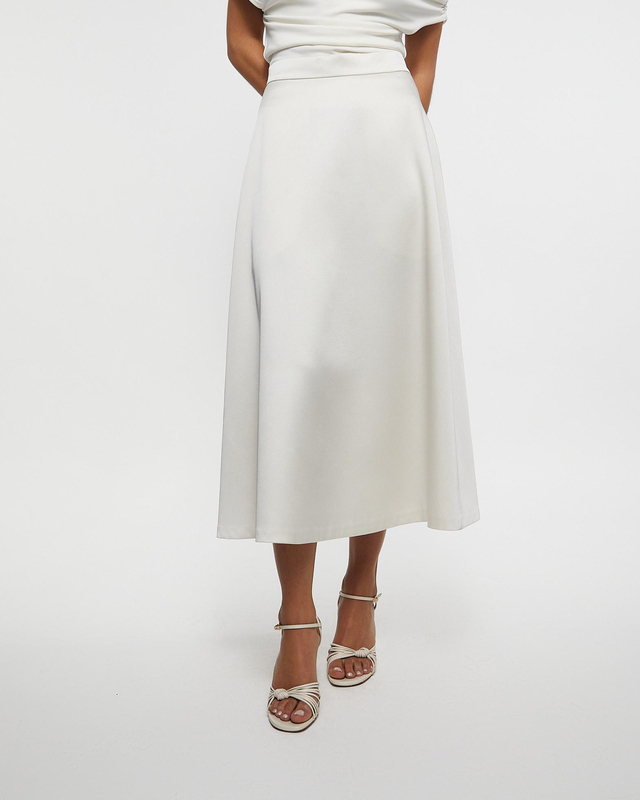 Wakakuu Icons Skirt Rio Satin  Creme S