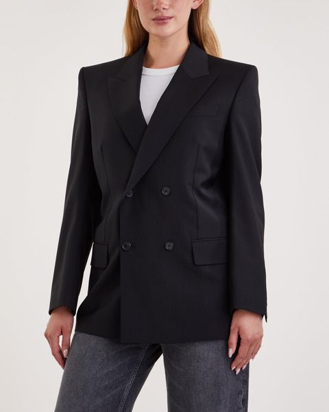Blazer Double Breasted  Black 2