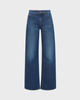 Mother Denim Jeans The Mid Rise Lasso Sneak That Belongs In A Museum Mørkeblå vask 27