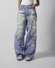 Acne Studios Jeans Trompe-L’œil 1981 Blue/green XXXS