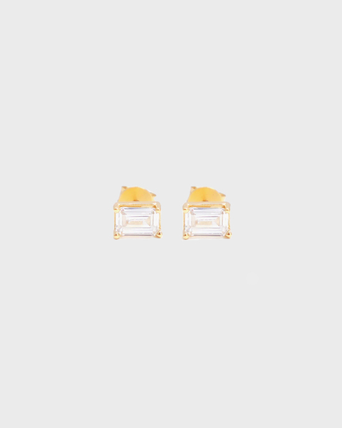 Earring Colorful Studs  Guld ONESIZE 1