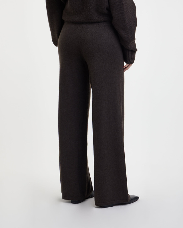 LISA YANG Trousers Sofi Cashmere Brown 2 (M-L)