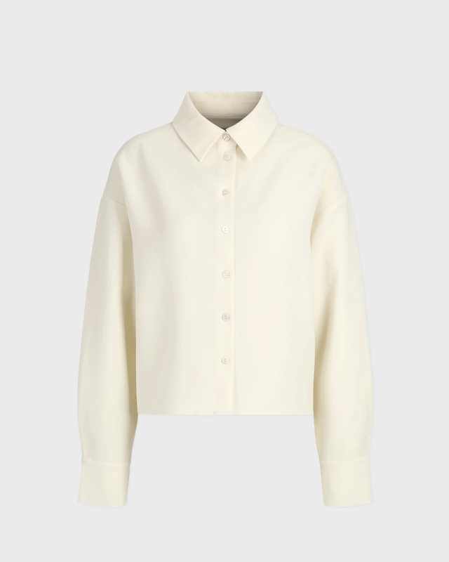Almada Shirt Fawn Crepe  Cream S
