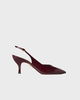 sania d'mina Klackskor Elena Patent Bordeaux Bordeaux EUR 40