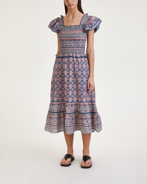 Klänning Parker Smocked Lila 2