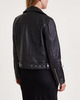 Anine Bing Leather Jacket Benjamin Moto Svart L