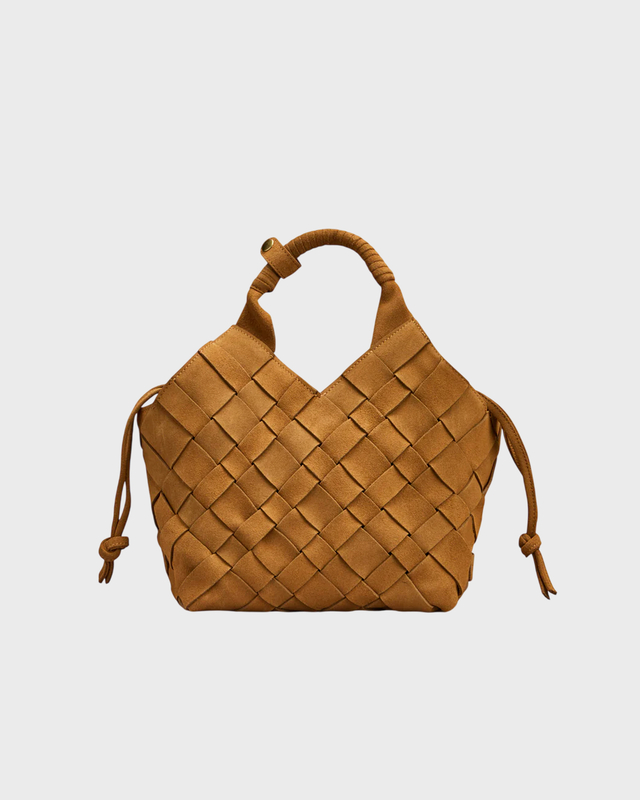 CALA JADE Taske Misu Suede Camel ONESIZE