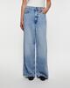 Ganni Jeans Soft Rigid Denim Baggy Light blue wash 26