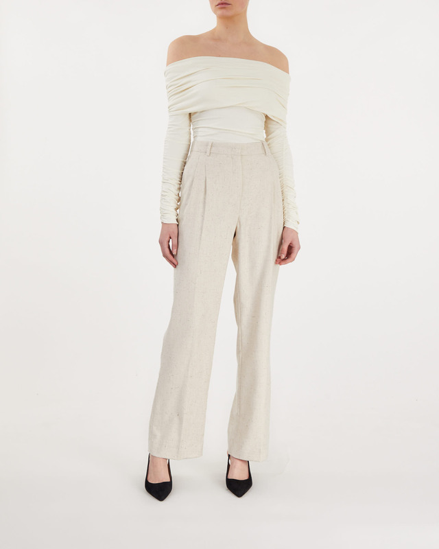 Khaite Top Zuri Ivory XS