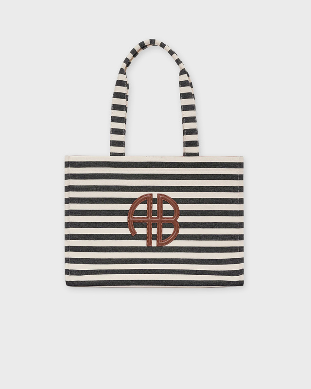 Anine Bing Bag Lara Tote Vit/svart ONESIZE