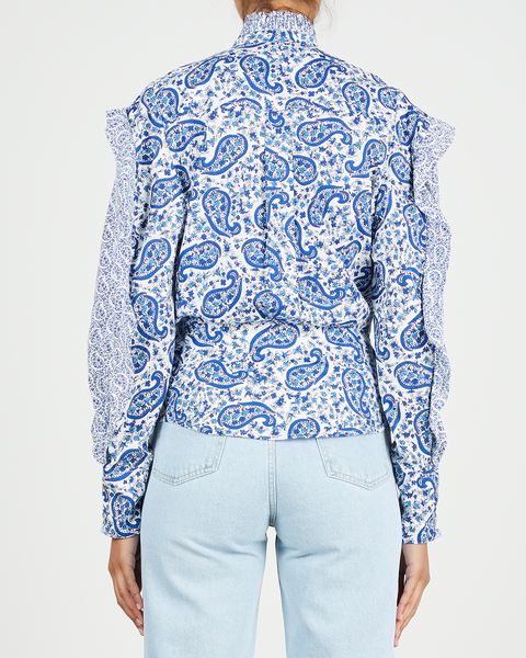 Blouse Lineya Blå 2