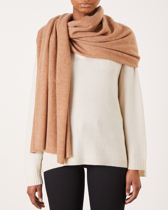 Lisa Yang Cashmere Scarf Paris Valnöt ONESIZE