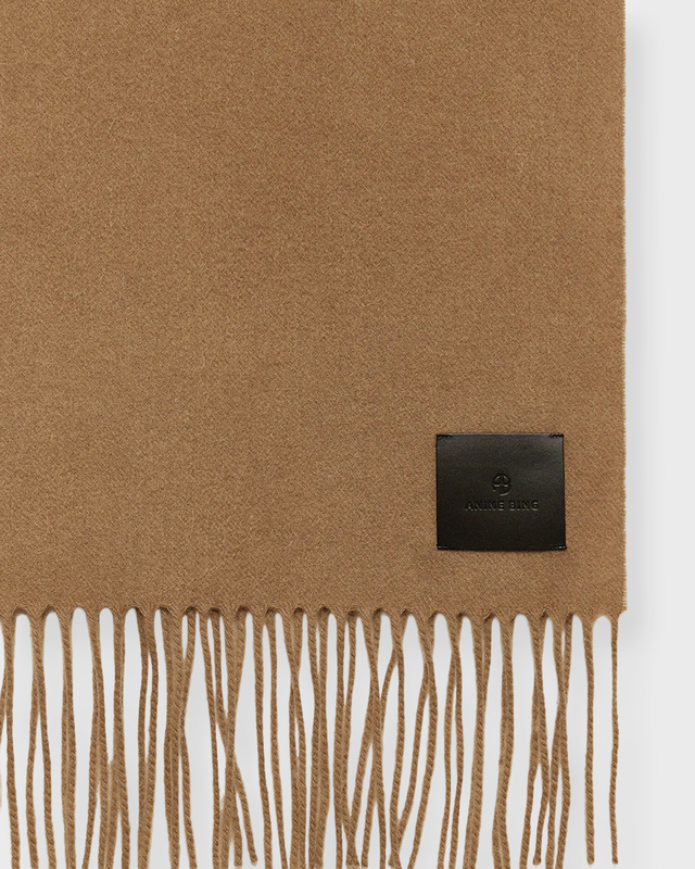 Anine Bing Scarf Augustina  Brun ONESIZE